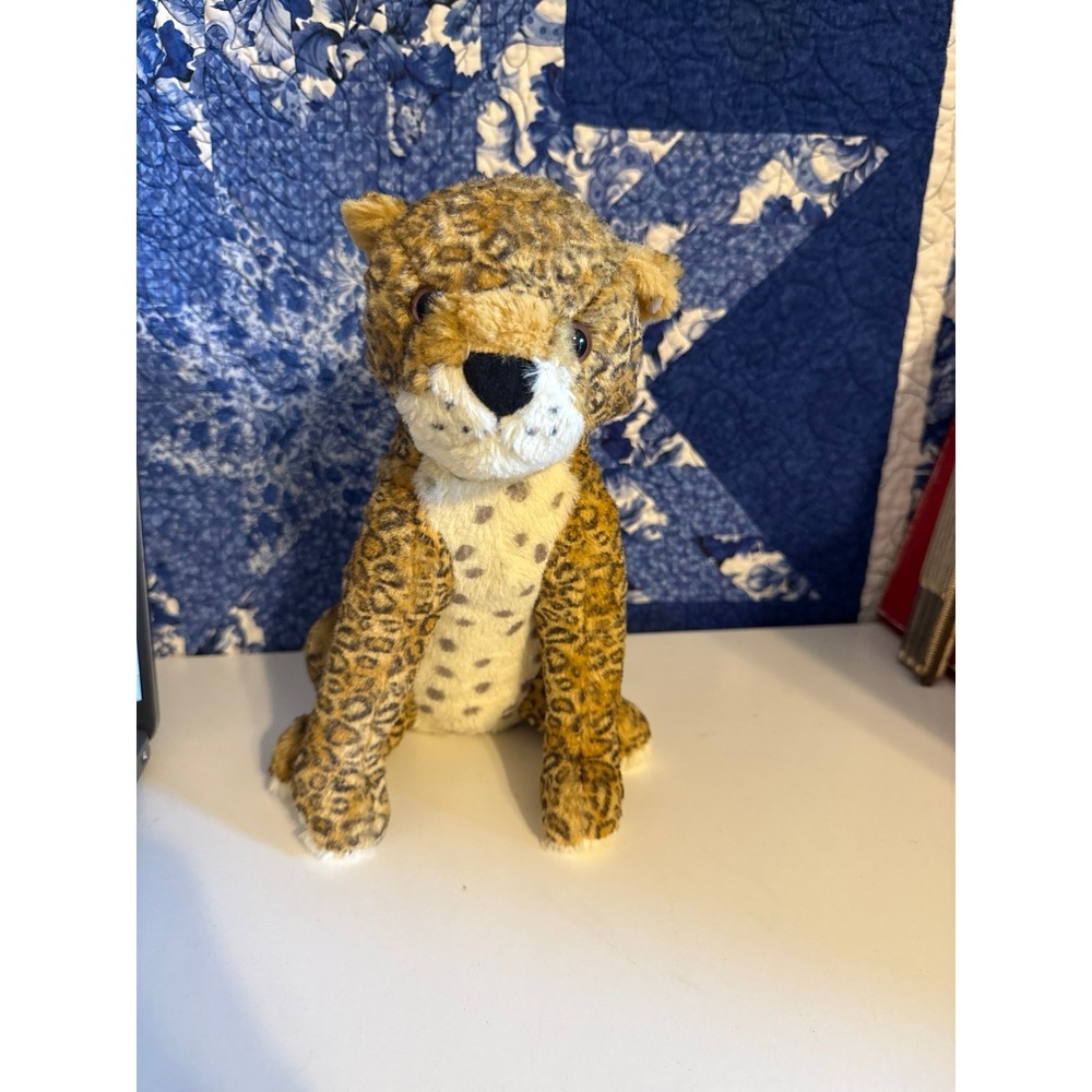 National Geographic Kids Leopard Plush Stuffed Animal Toy Brown Spotted 0692KM01
